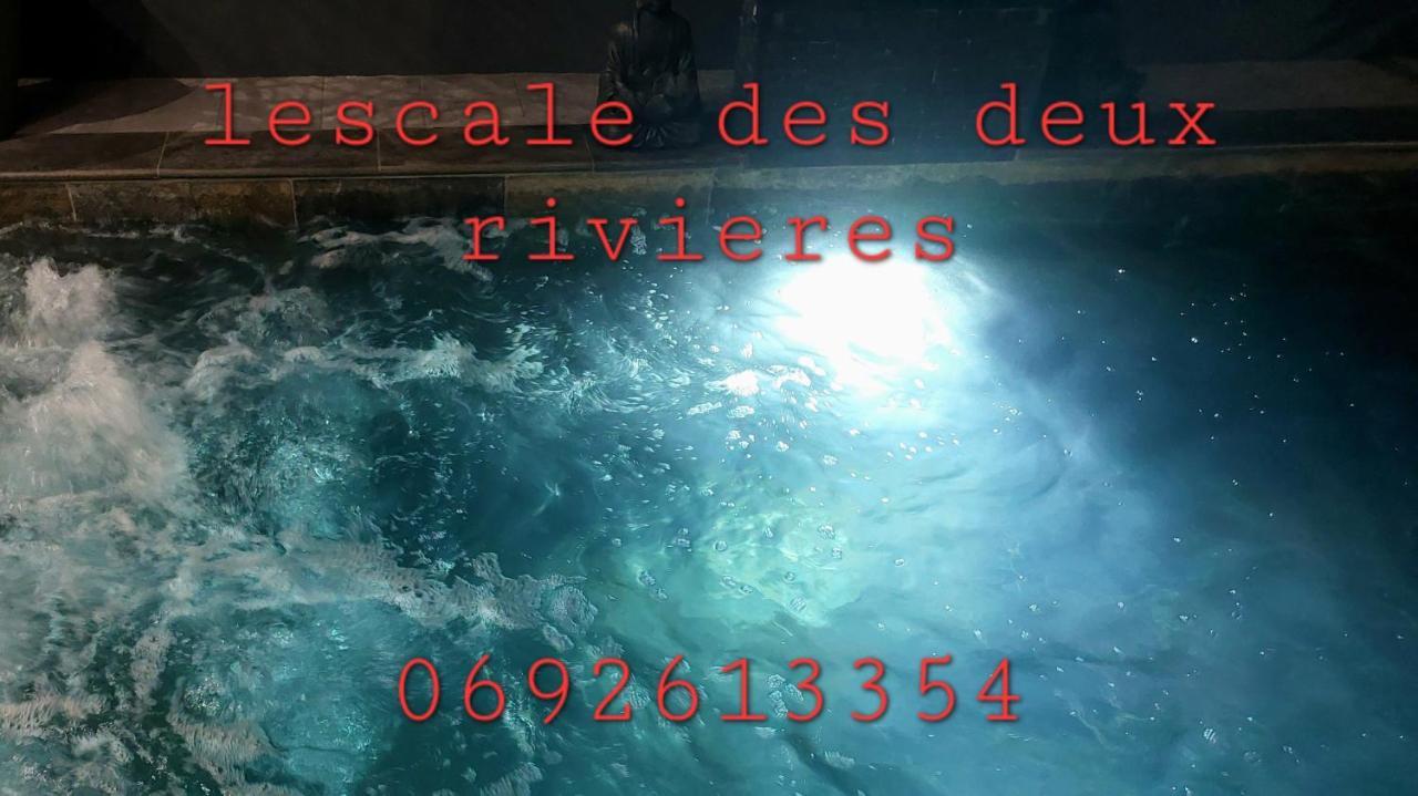 L'Escale Des Deux Rivieres Vila Saint-Joseph Exterior foto